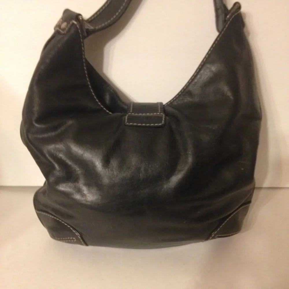 Michael Kors vintage black leather bag